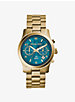 Watch Hunger Stop Runway Gold-Tone Stainless Steel Watch image number 0