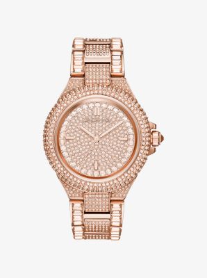 Camille Pav Rose Gold Tone Watch Michael Kors