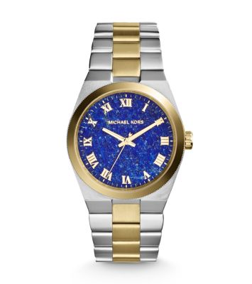 michael kors silver and gold watch