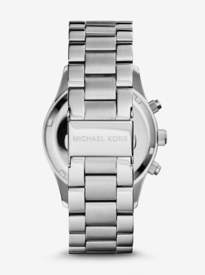 Michael kors discount layton watch silver