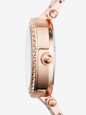 michael kors mini parker rose gold