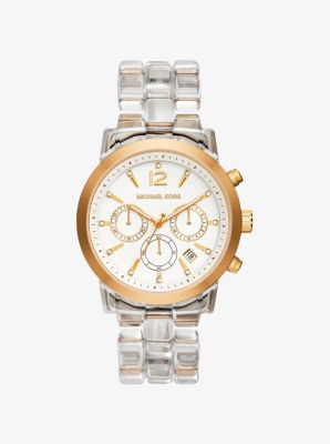 Michael kors transparent watch new arrivals