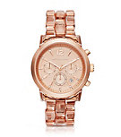 Audrina Blush Acetate and Rose Gold-Tone Watch