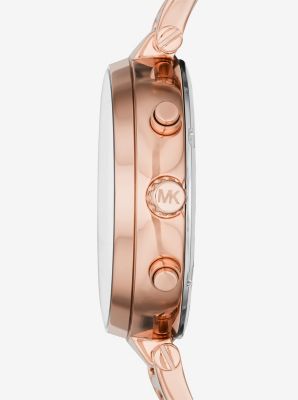 Sawyer Rose Gold Tone Watch Michael Kors Canada