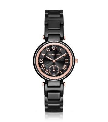 Michael kors petite runway pavé ceramic watch hotsell