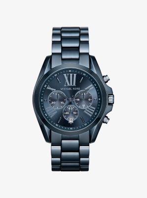 Michael kors blue store watch