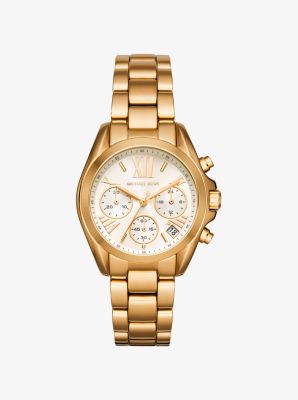 michael kors mini bradshaw gold