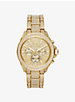 Wren Pavé Gold-Tone Watch image number 0