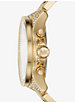 Wren Pavé Gold-Tone Watch image number 1