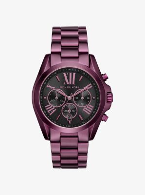 purple mk watch