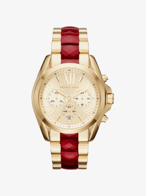 Michael kors cheap oversized bradshaw watch