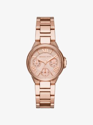 michael kors camille watch rose gold