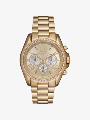 michael kors gold bradshaw watch