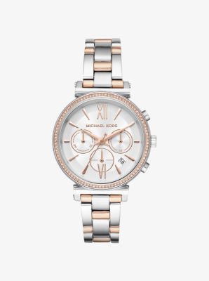 sofie pave gold tone watch