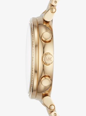 Sofie pave gold 2025 tone watch