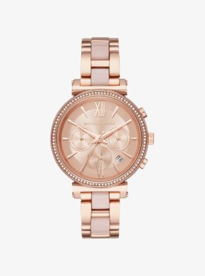 michael kors small gold watch