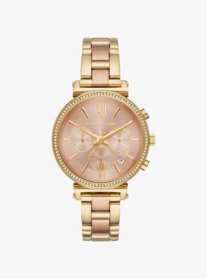 Sofie Pav Two Tone Watch Michael Kors Canada