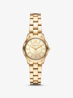 michael kors petite runway watch