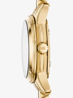 Extra Petite Runway Gold Tone Watch Michael Kors Canada