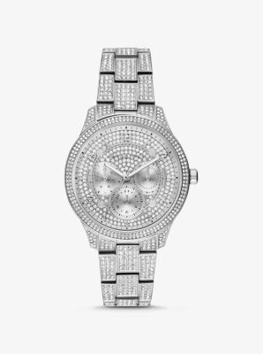 Watch Pavé Runway Kors Silver-Tone Michael |