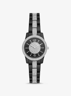 Petite runway 2025 pavé ceramic watch