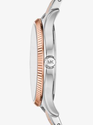 michael kors platinum watch