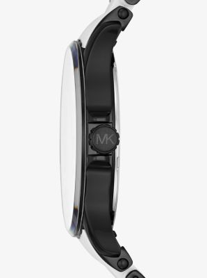 Reid Black-Tone and Silicone Watch | Michael Kors [US]