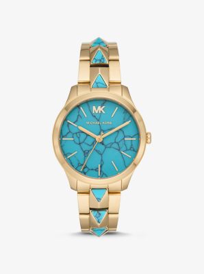 Michael kors deals teal watch