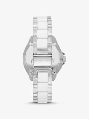 Wren Acetate and Silver-Tone Watch