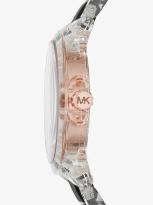 Wren Acetate and Rose Gold-Tone Watch