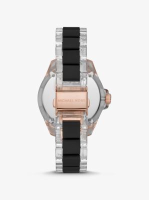 Wren Acetate and Rose Gold-Tone Watch