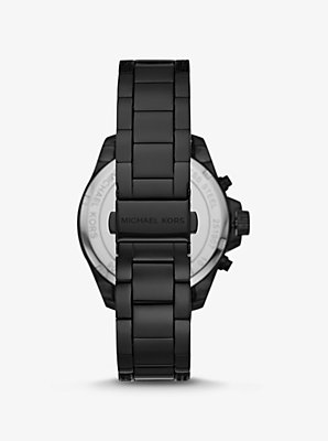 Wren Pavé Black-Tone Watch