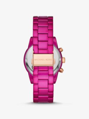 Ritz Pav Pink Coated Watch Michael Kors Canada