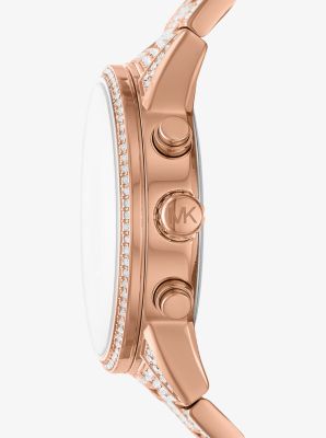 Ritz Pavé Rose Gold-Tone Watch | Michael Kors Canada