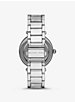 Oversized Parker Pavé Silver-Tone Watch image number 2