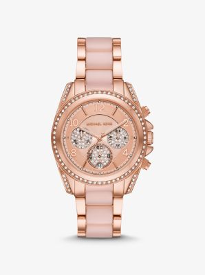 gold michael kors watch diamonds