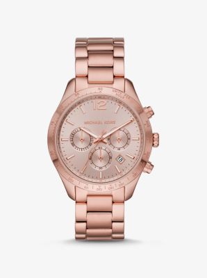 michael kors watch rose gold