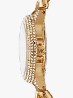 Mini Camille Pavé Rose Gold-Tone Watch