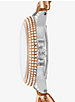 Mini Camille Pavé Two-Tone Curb-Link Watch image number 1