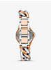 Mini Camille Pavé Two-Tone Curb-Link Watch image number 2