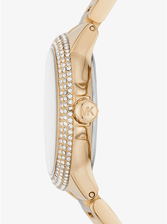 Mini Camille Pavé Gold-Tone Watch image number 1