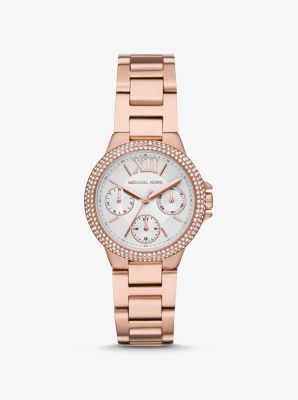 michael kors camille watch gold