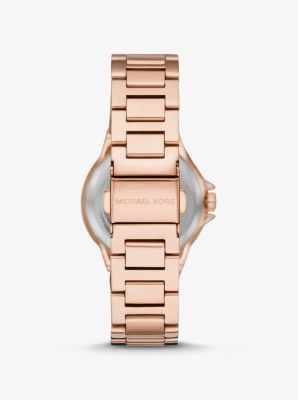 Mini Kenly Pavé Rose Gold-tone Watch  Michael Kors Style # MK6956 – SoleNVE