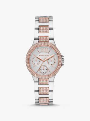 Michael Kors MK5896 Women's Parker Chronograph Bracelet Strap Watch,  Multi/Blush