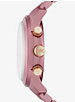 Limited Edition Oversized Runway Pavé Pink-Tone Aluminum Watch image number 1