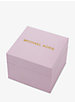 Limited Edition Oversized Runway Pavé Pink-Tone Aluminum Watch image number 3