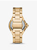 Limited Edition Oversized Camille Rainbow Pavé Gold-Tone Watch image number 2