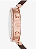 Oversized Parker Pavé Rose Gold-Tone and Logo Watch image number 1