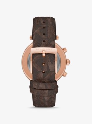 Parker pave hotsell rose gold watch