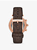 Oversized Parker Pavé Rose Gold-Tone and Logo Watch image number 2